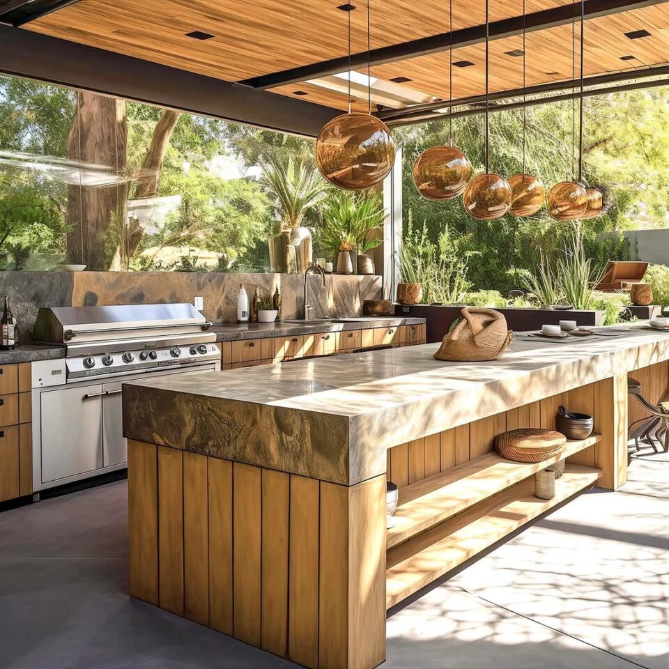 25 Rustic Outdoor Kitchen Ideas for 2026 The Kind Of Setup That Makes ...