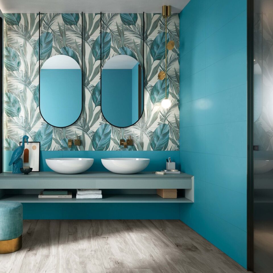 25 Bathroom Tile Trends For 2026 That Feature Rare Iridescent Glazes ...