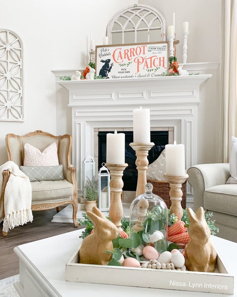 28 Fresh Farmhouse Easter Decor Ideas for 2026 That Start Looking ...