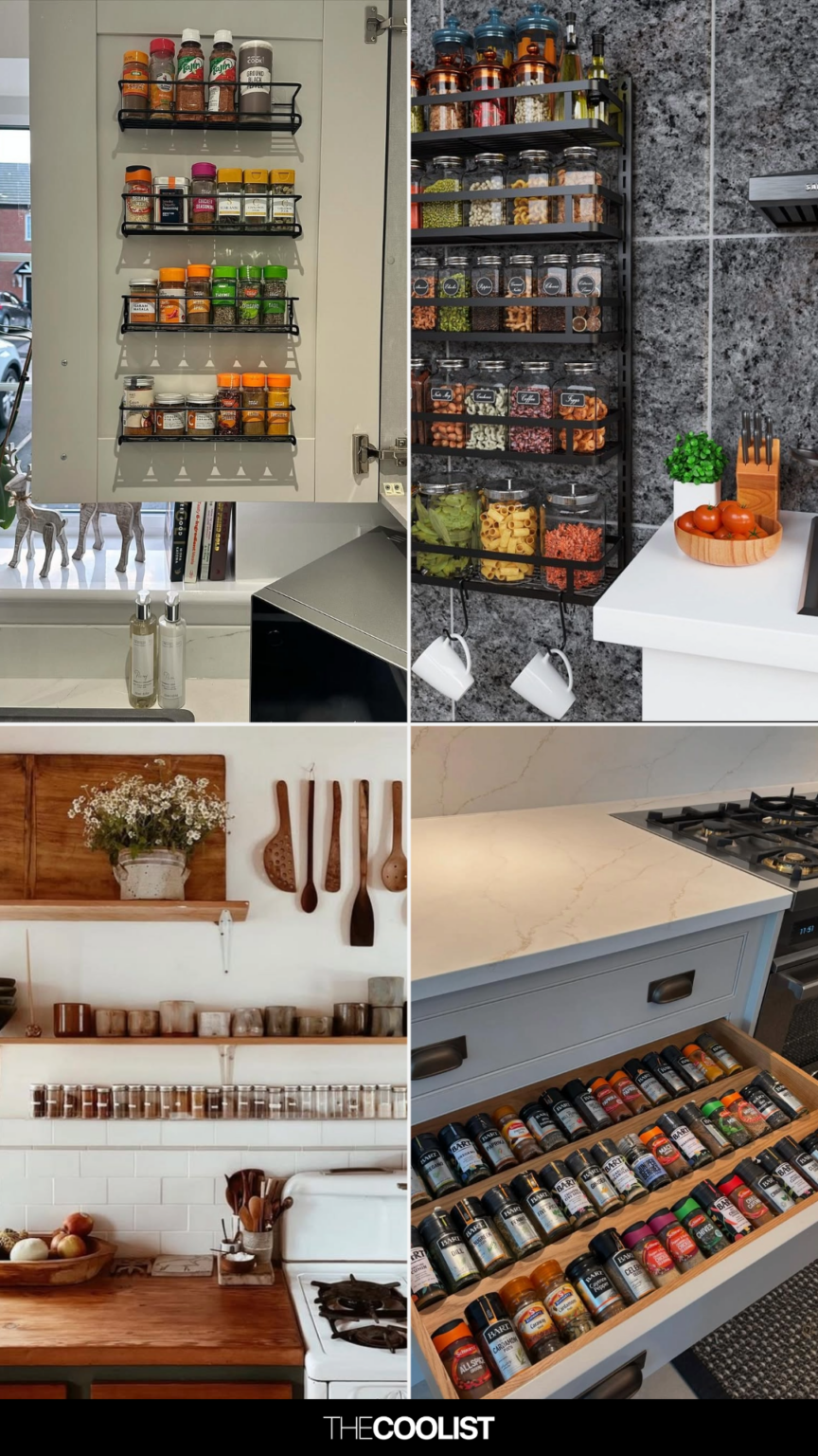 28 Kitchen Spice Storage Ideas for 2026 That Make You Realize How Much ...