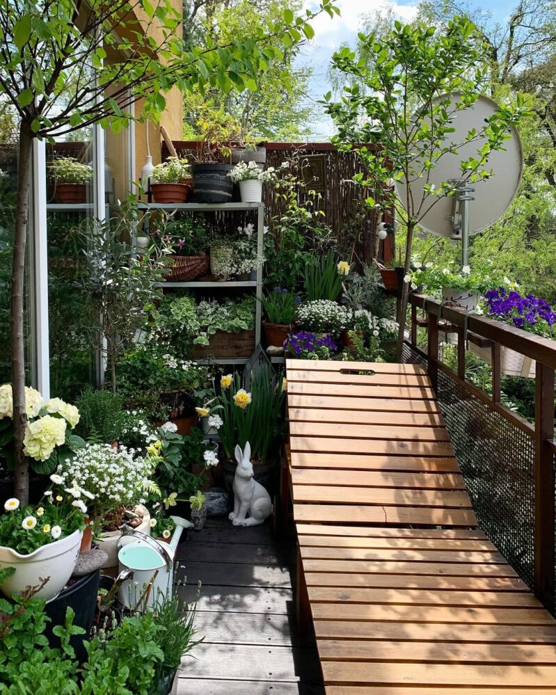 Spring Balcony 26 Balcony Decor Ideas Using Plants for Spring 2026 That Make Your ...