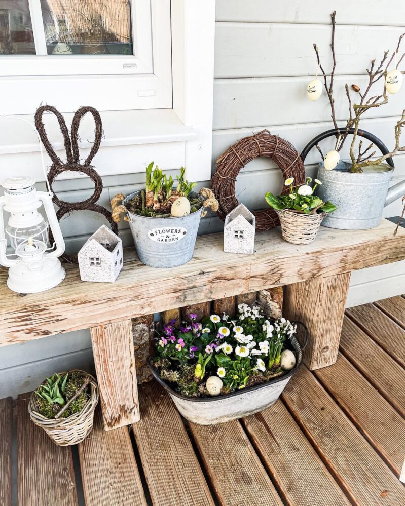 28 Farmhouse Easter Decor Ideas for 2026 That Make You Question Your ...