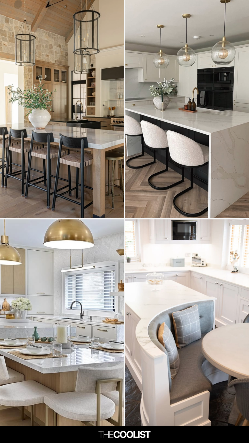 24 Kitchen Island Seating Ideas for 2026 That Make You Want to Pull Up ...
