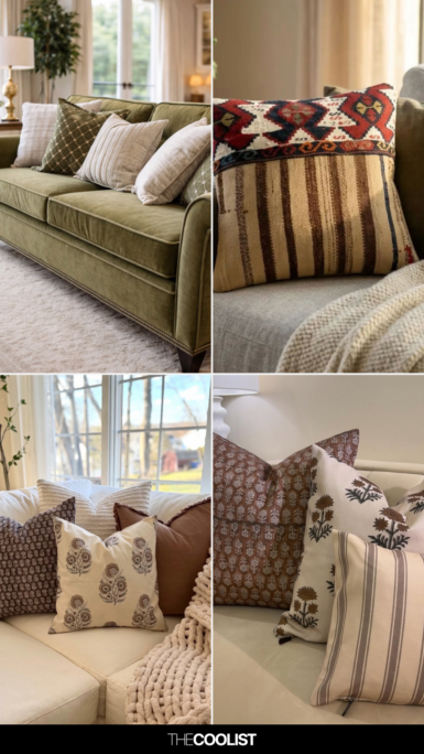 20 Sofa Throw Pillow Ideas That Can Completely Change Your Room's Mood