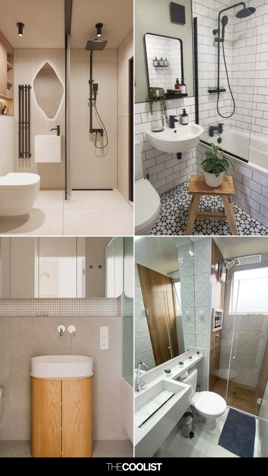 16 Small Apartment Bathroom Designs That Prove Tight Space Isn't a ...