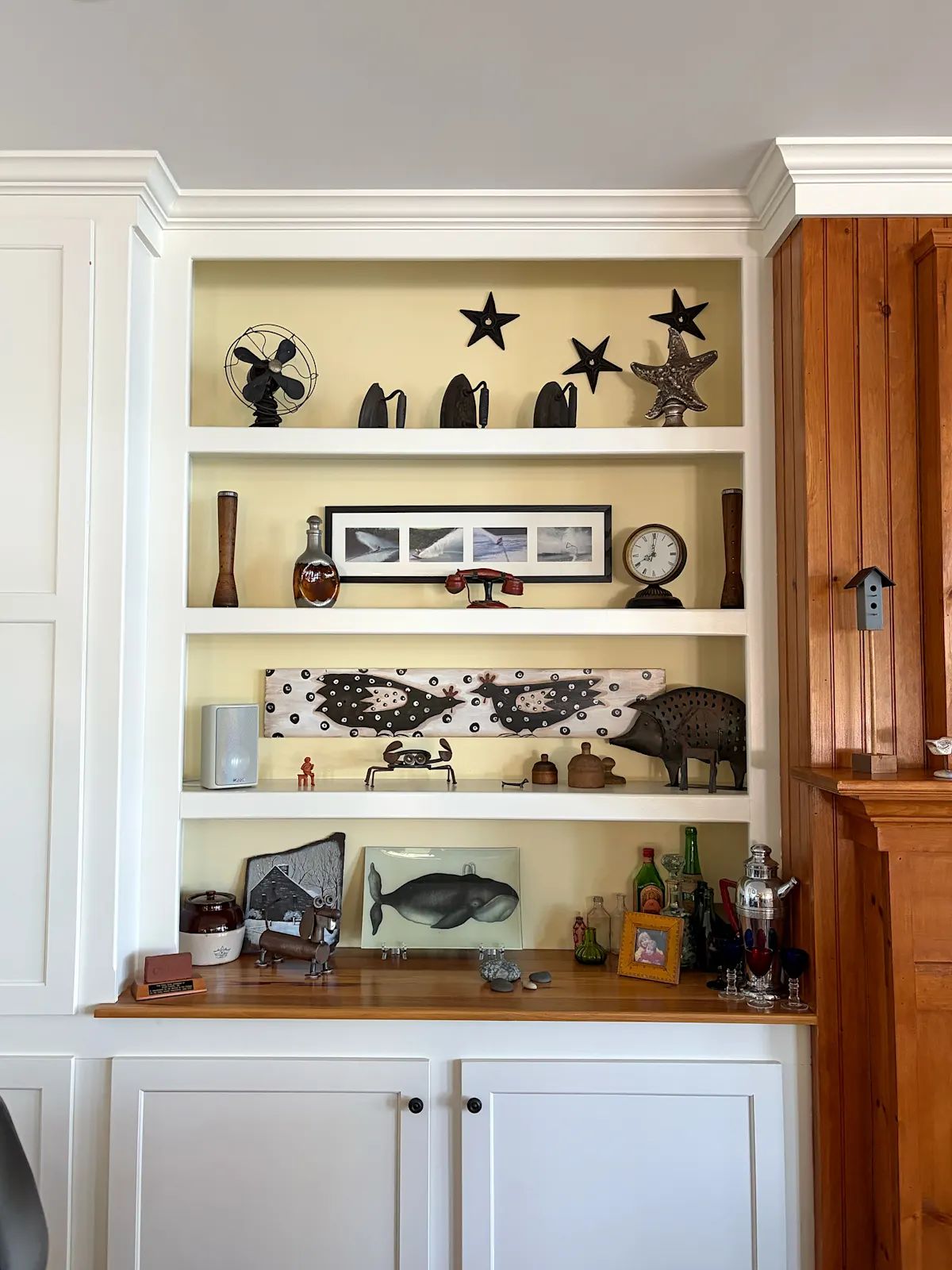Peekaboo Paint Theory - highlight most special pieces