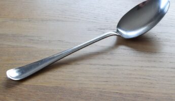 Putting A Spoon On The Windowsill