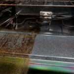 The sock trick that cleans between the oven door’s glass panels