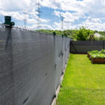 green privacy screen
