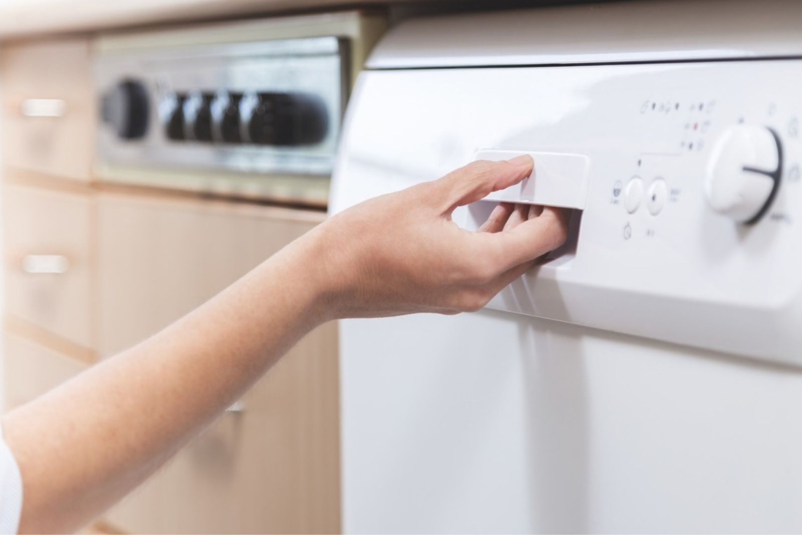 Open The Dishwasher Right After The Cycle