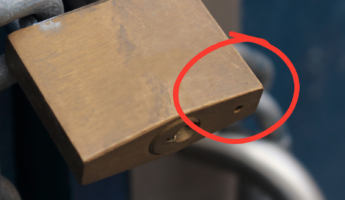 Few people know what the tiny hole in a padlock is for