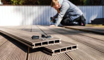 Carpenters do one thing to the deck before the first snow