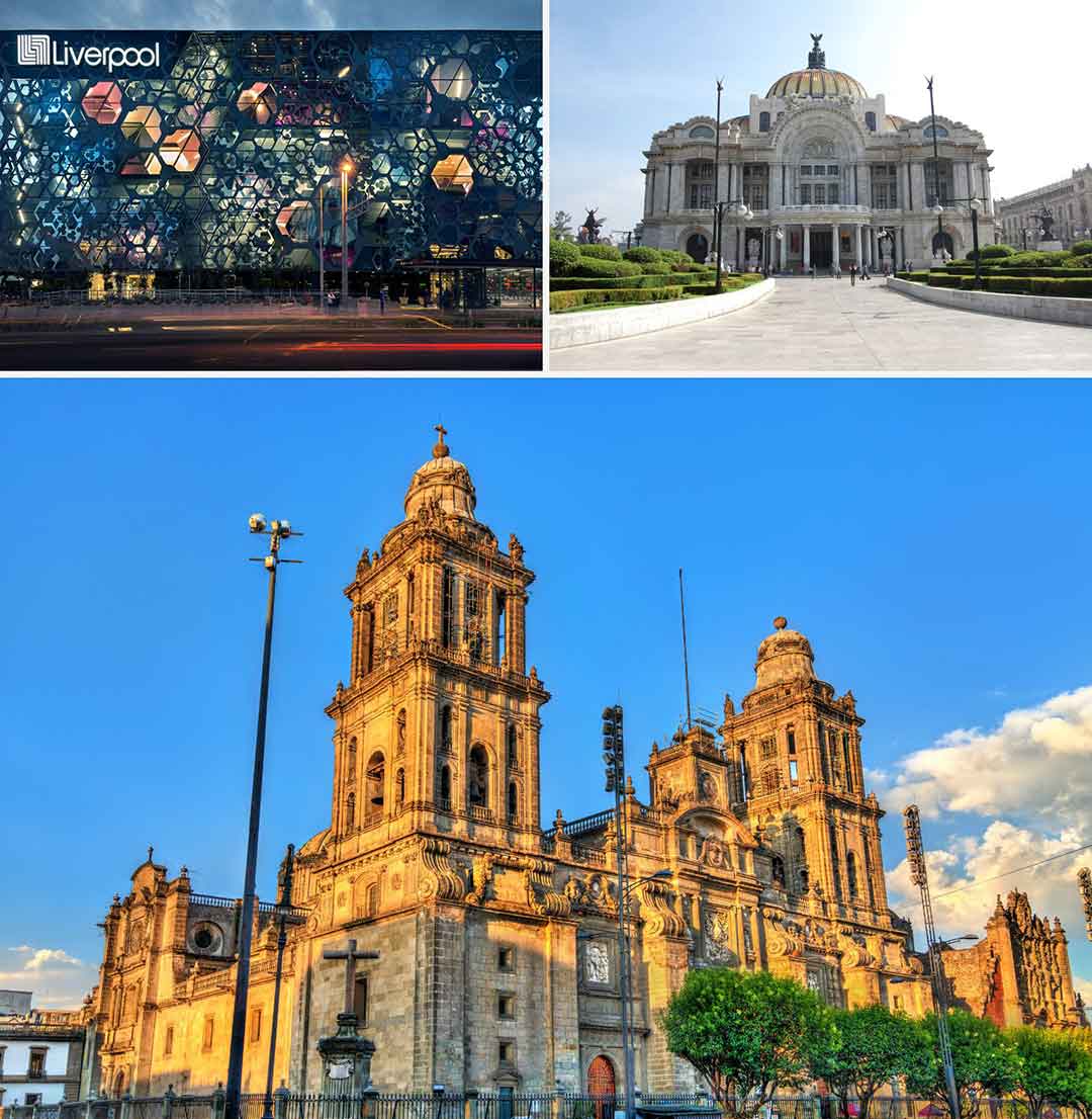 Architecture in Mexico City