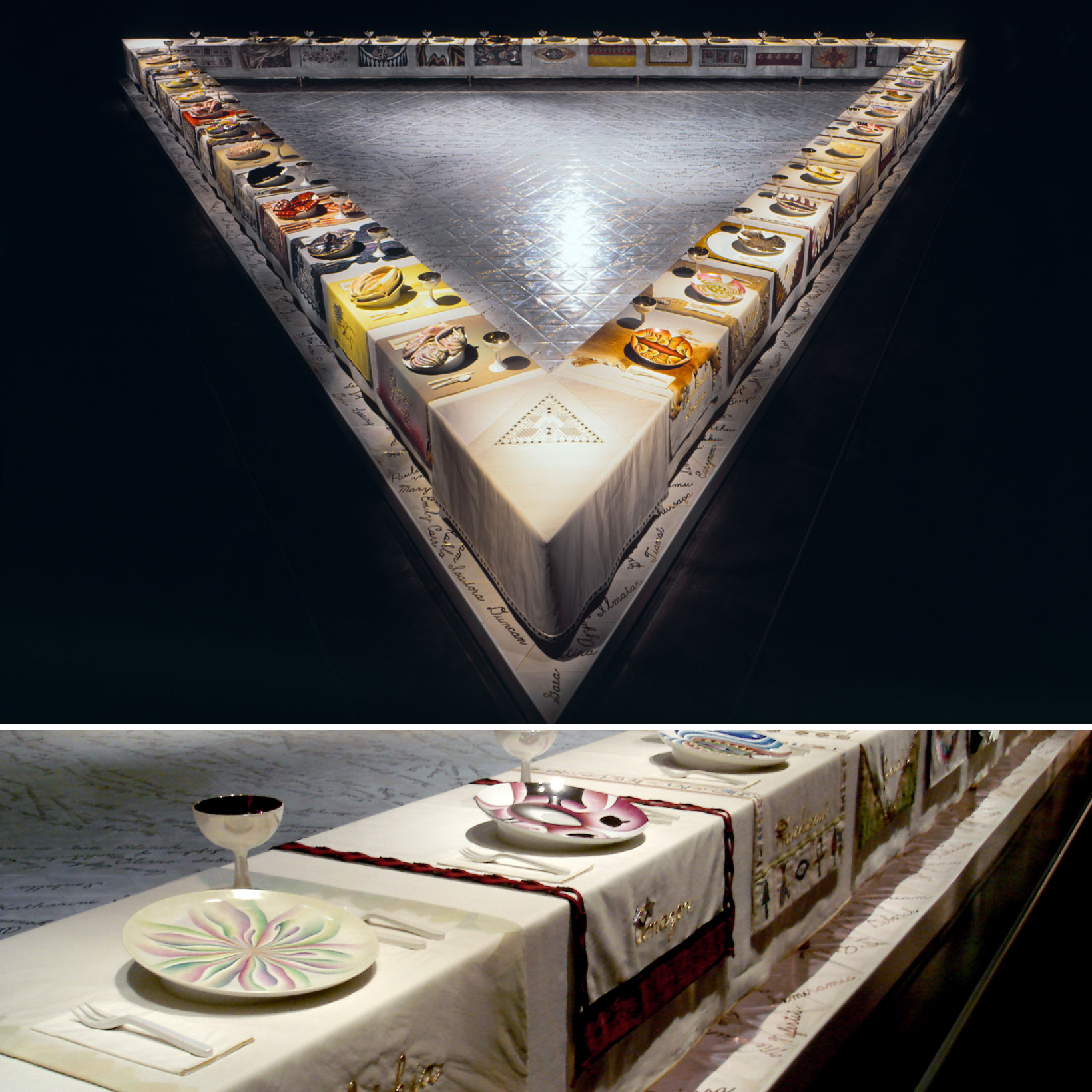 Dinner Party by Judy Chicago