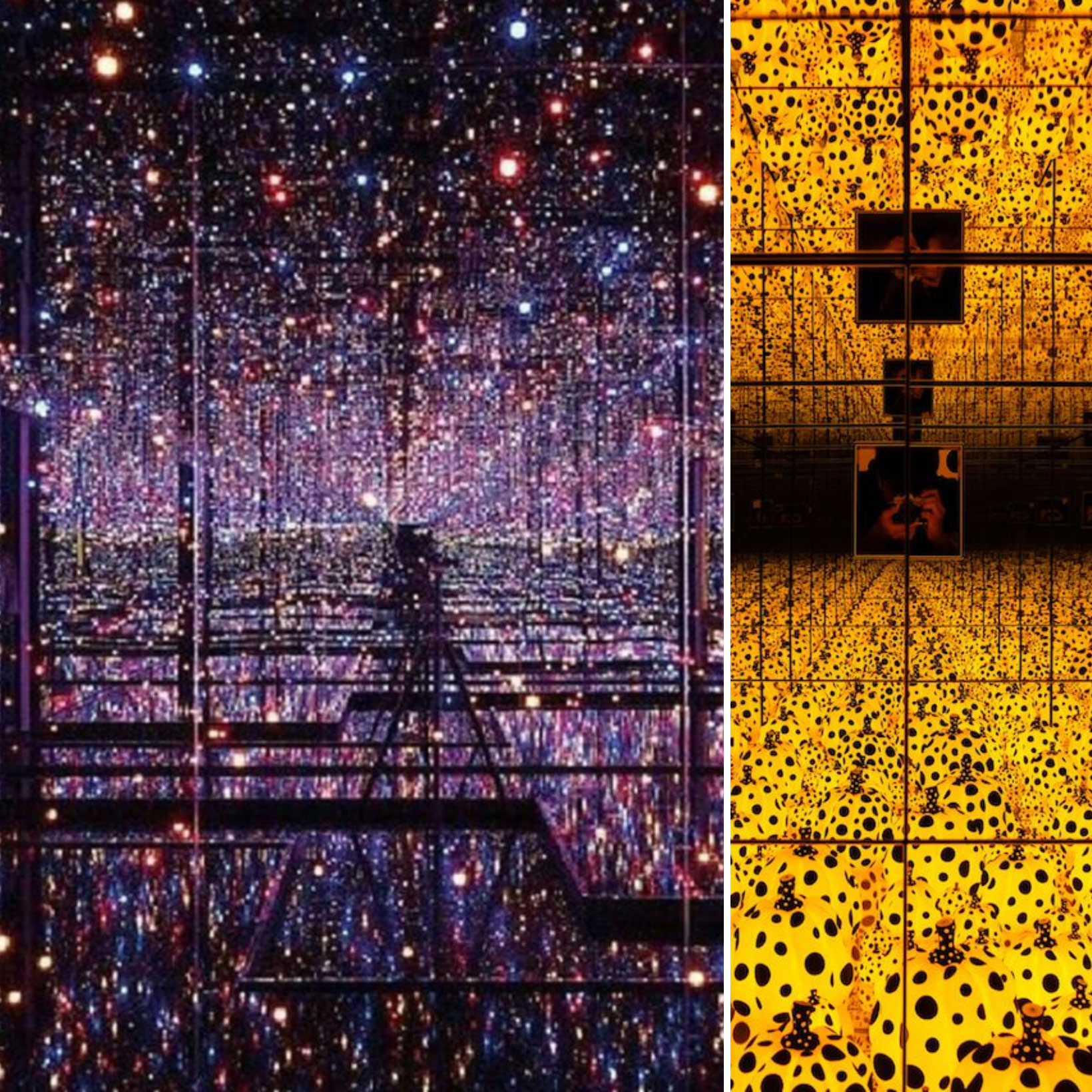 Infinity Mirrored Room by Yayoi Kusama
