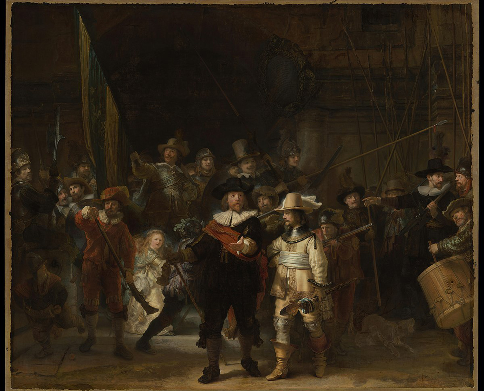 The Night Watch by Rembrandt Van Rijn