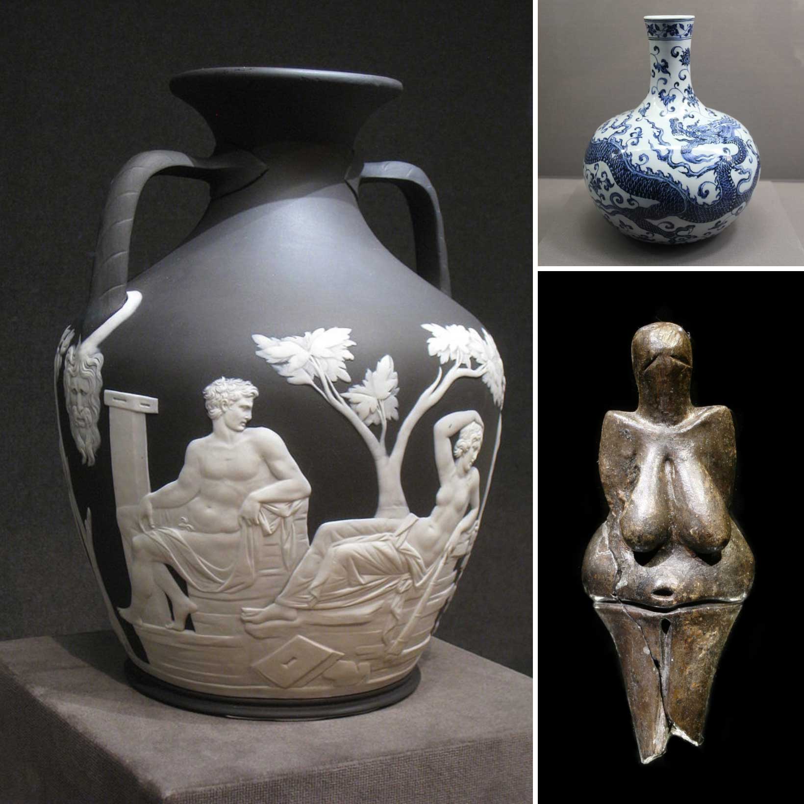 Types of ceramics in art