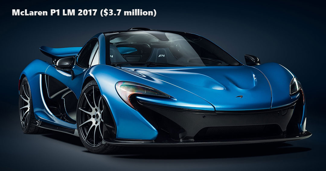 Most Expensive Car in 2017 ($3.7 million)