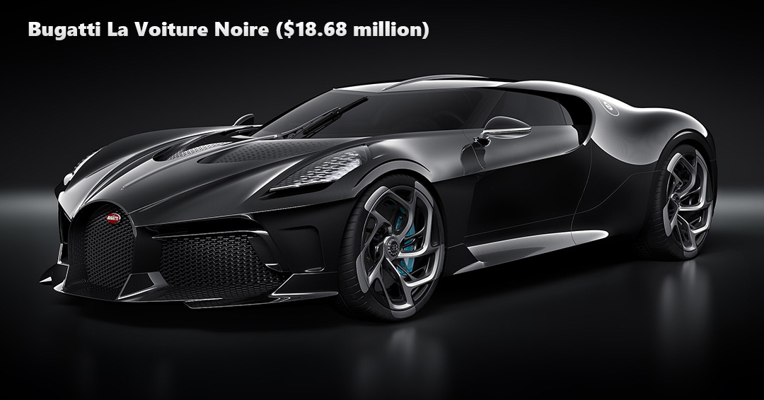 Most expensive car, Bugatti La Voiture Noire 