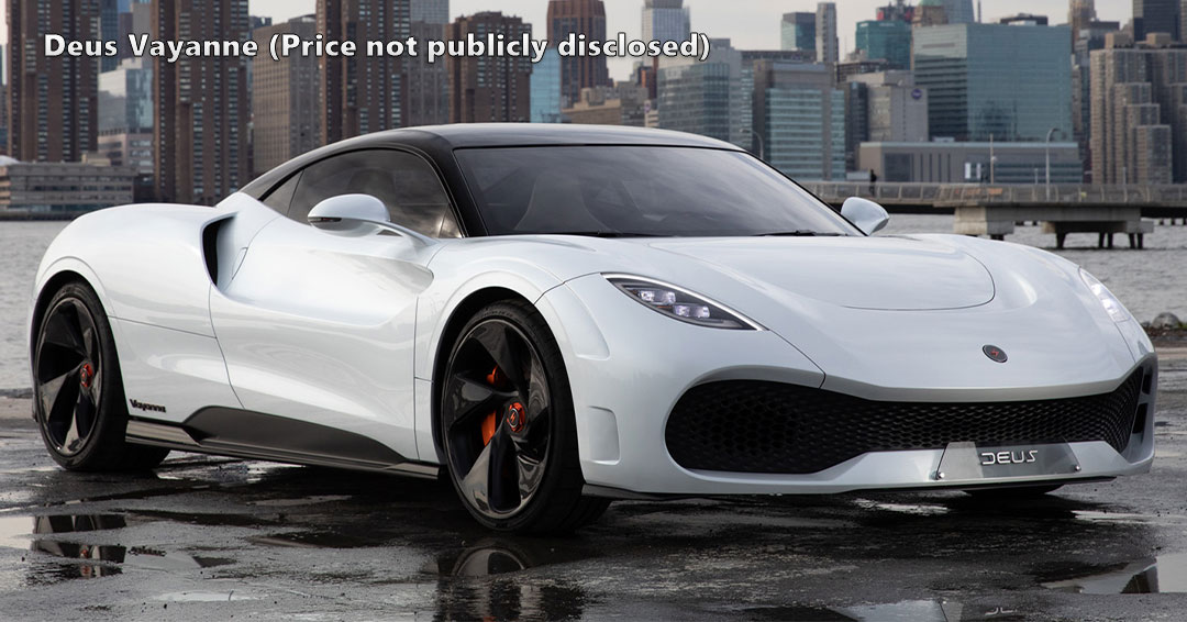 Most expensive car Deus Vayanne