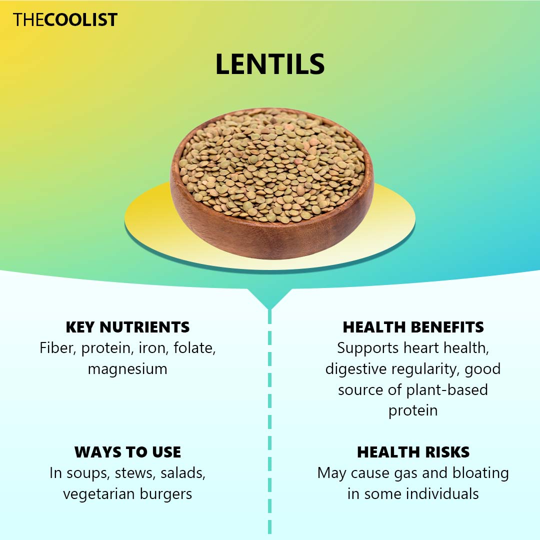 Lentils health benefits