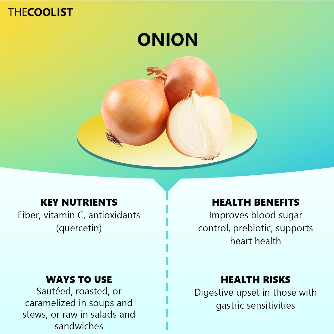 Onion health benefits