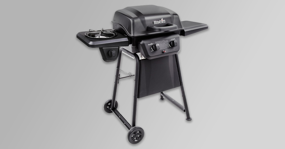 Portable gas grill features