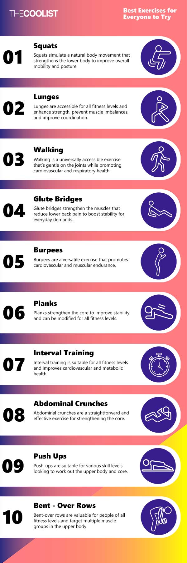 Best exercises to try