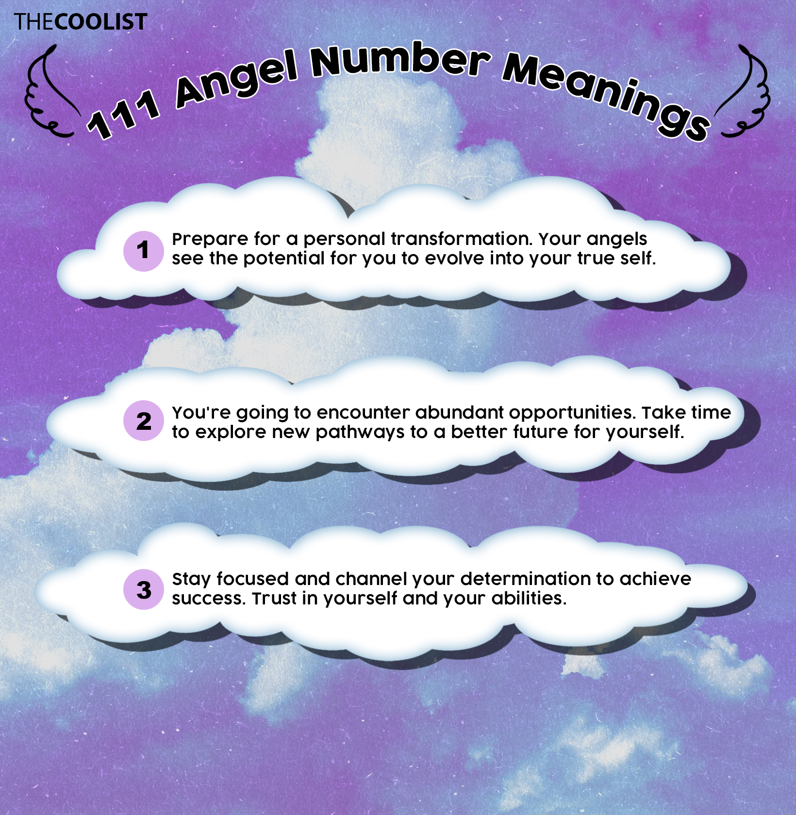 111 Angel Number Infographic