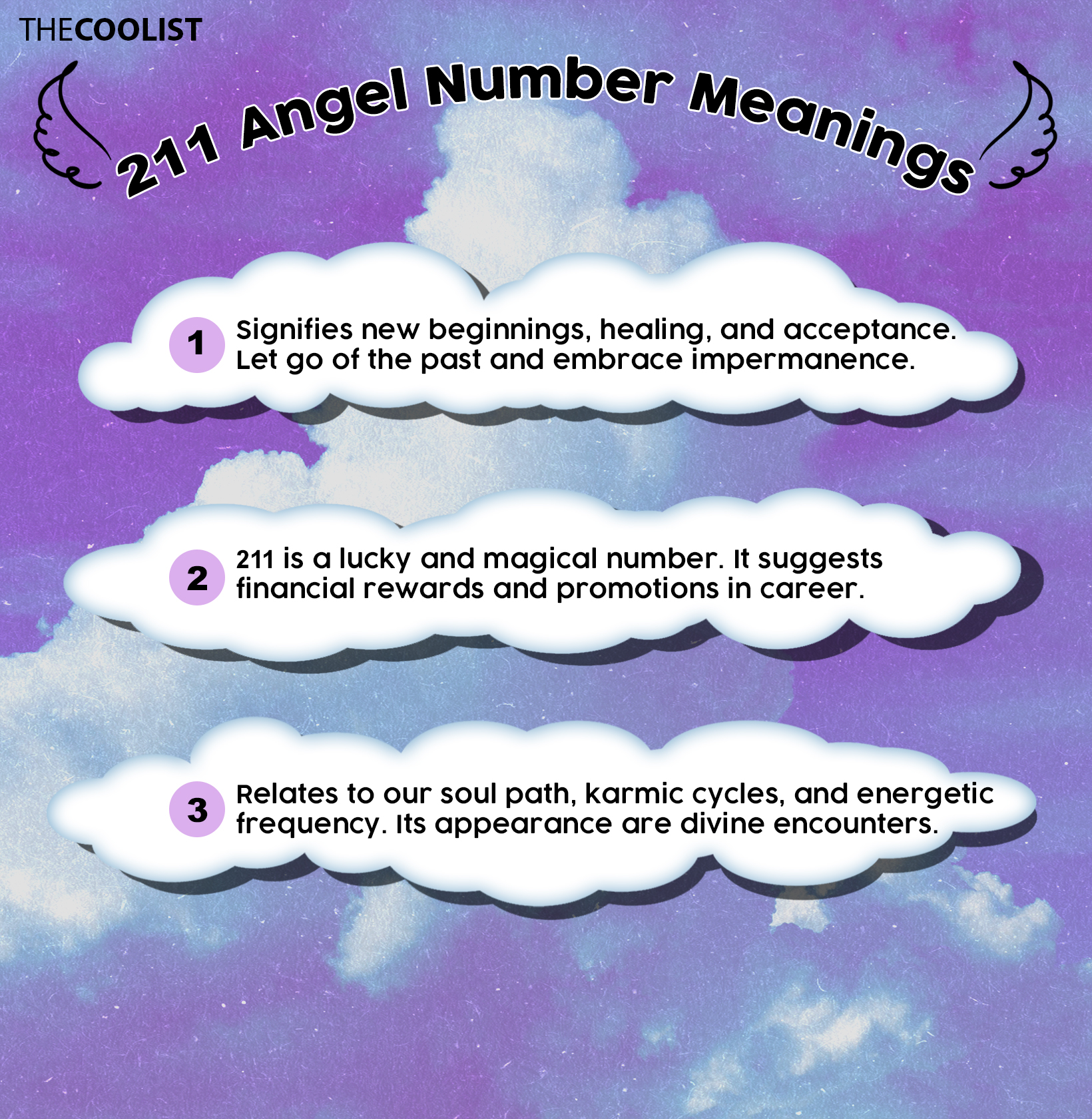 211 Angel Number Infographic