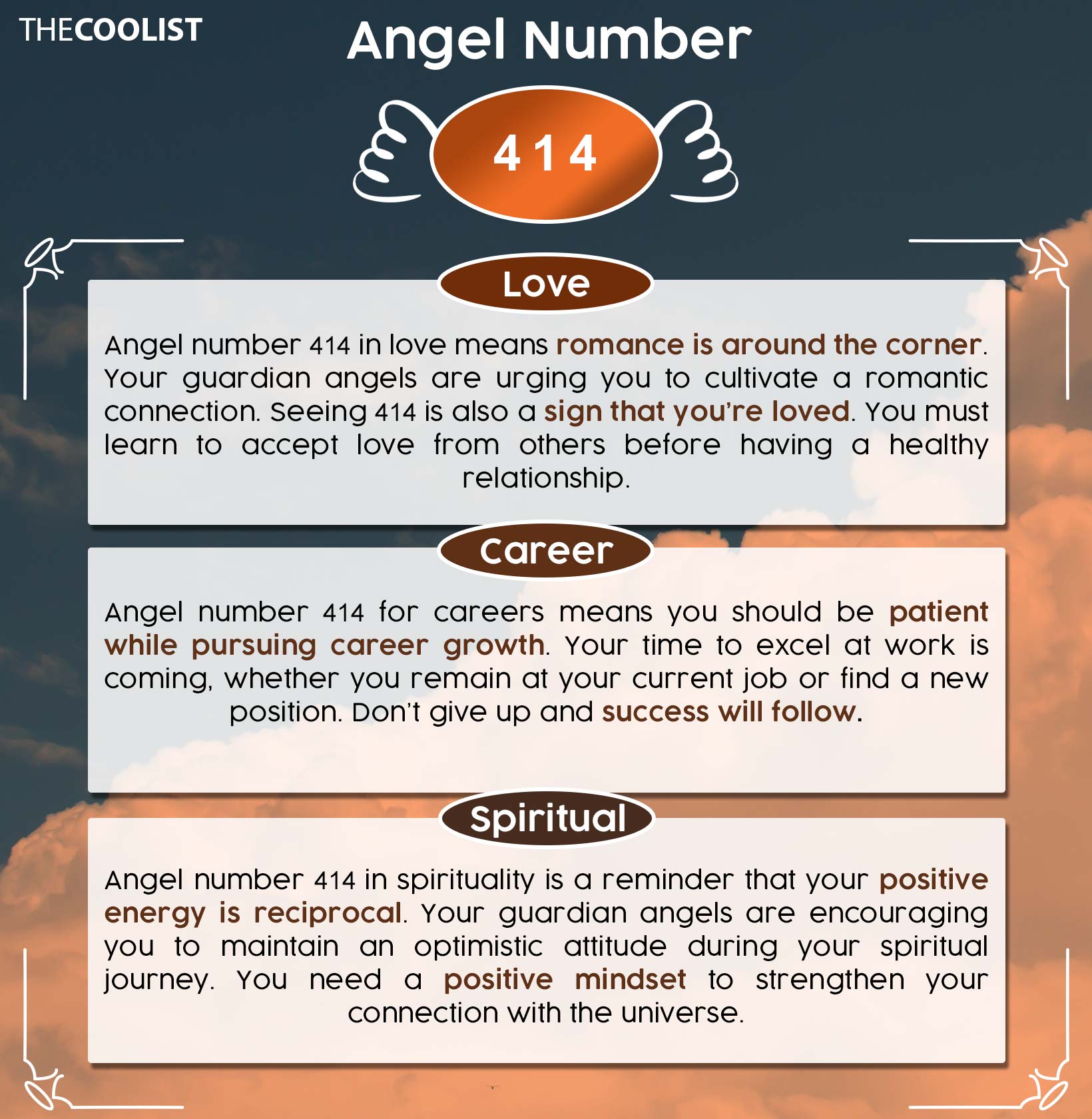 414 angel number chart