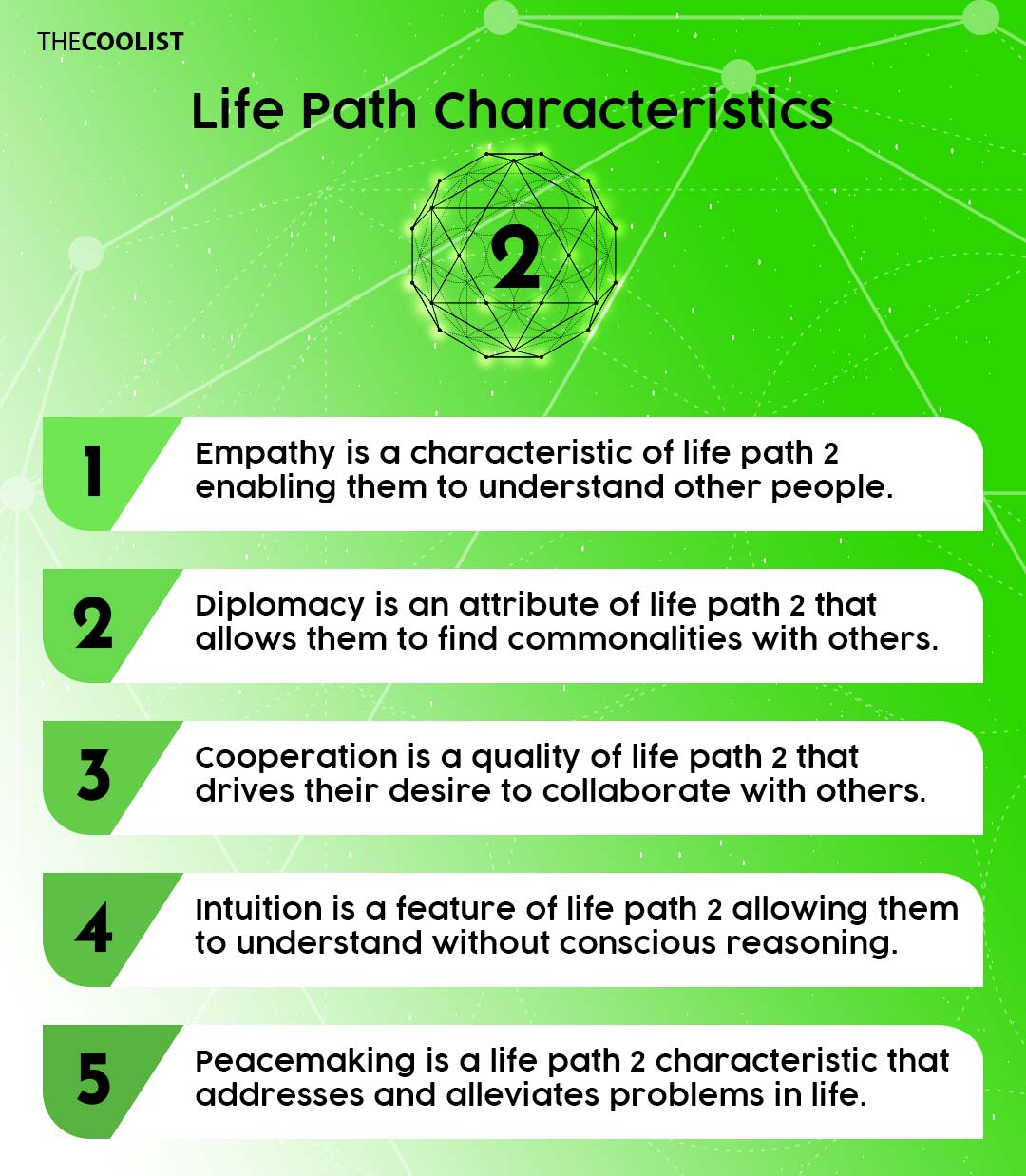 Life Path 2 Number Infographic