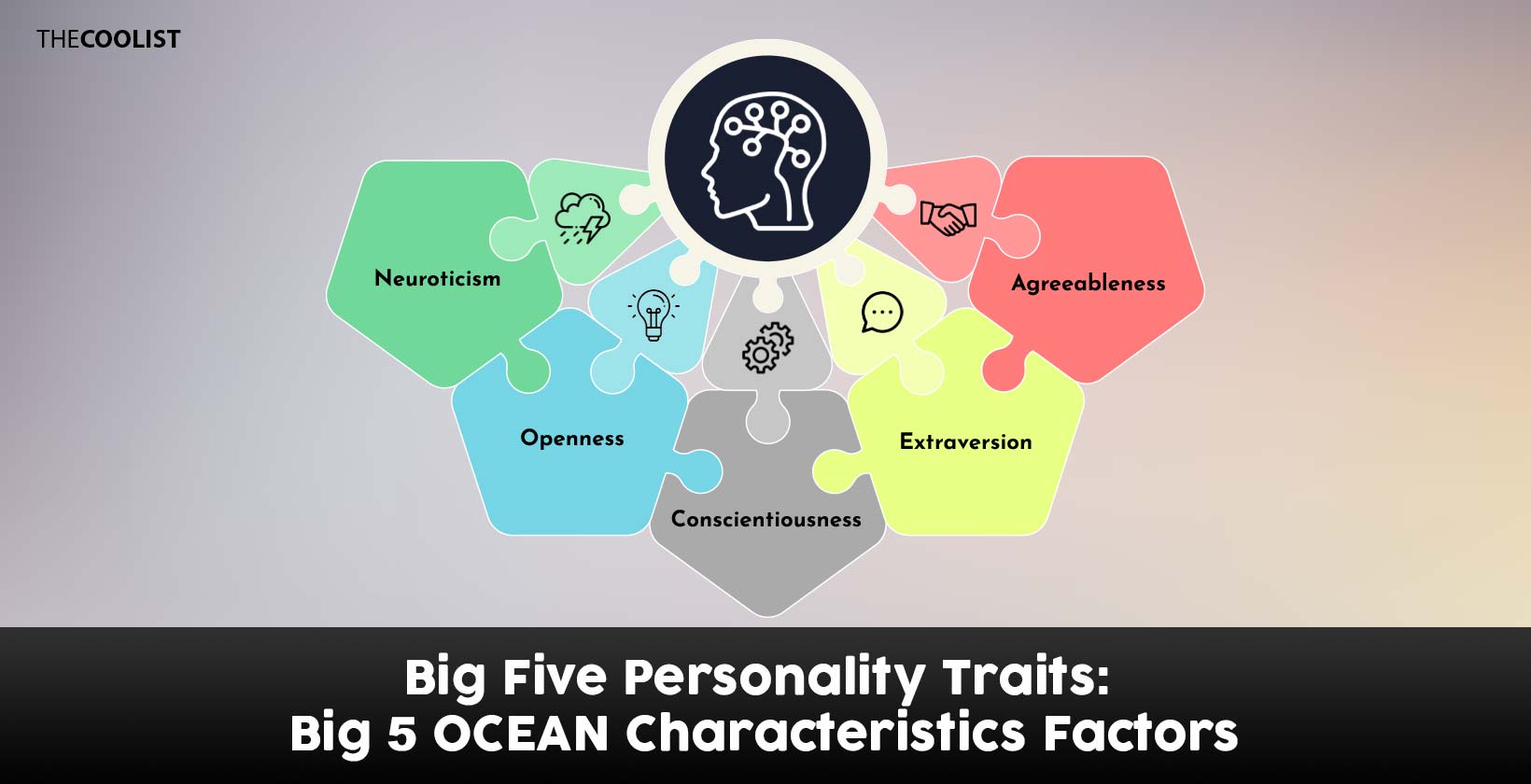 Big Five Personality Traits: Big 5 OCEAN Characteristics Factors