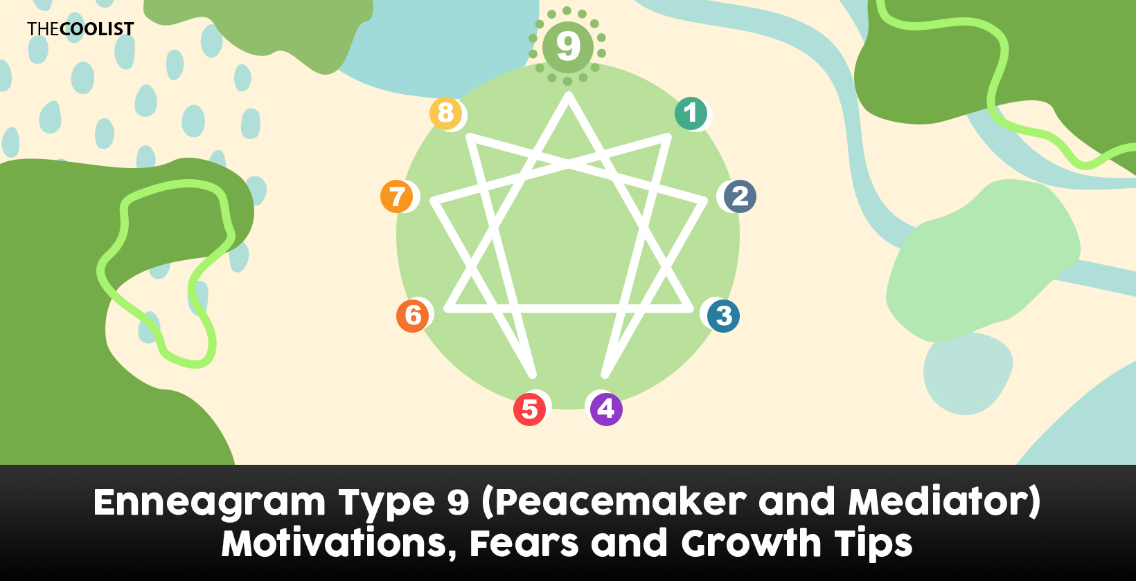 Enneagram Type 9 (Peacemaker and Mediator) Motivations, Fears and Levels of Development