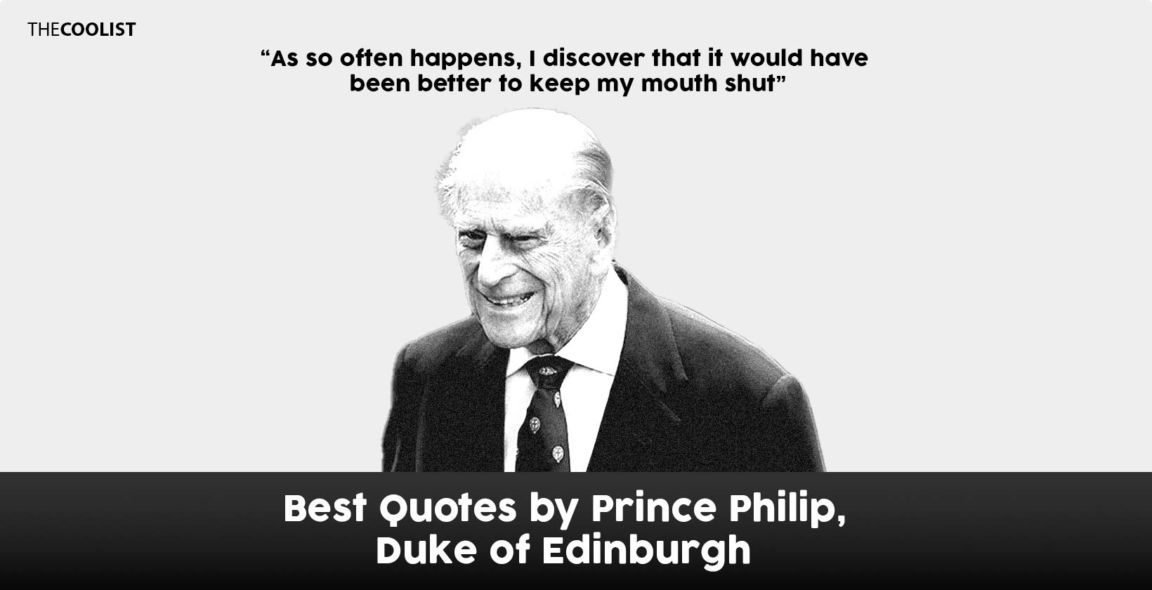 Best Quotes by Prince Philip, Duke of Edinburgh